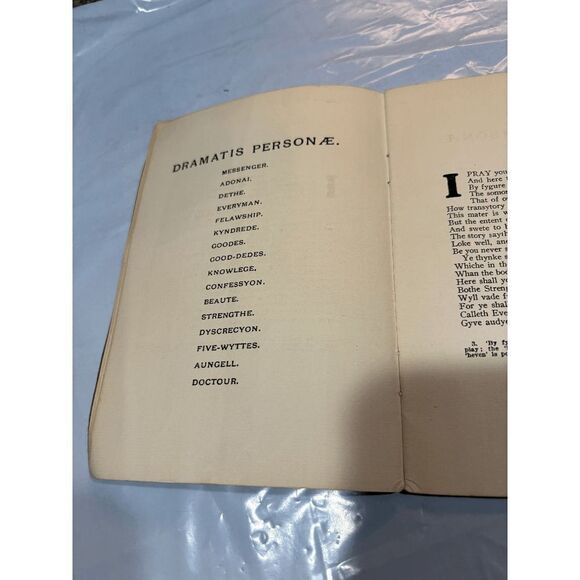 Everyman: being a moralle playe of the XV centurie Play 1903 in Boston - Picture 3 of 7